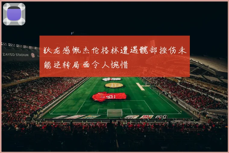 狄龙感慨杰伦格林遭遇髋部挫伤未能逆转局面令人惋惜
